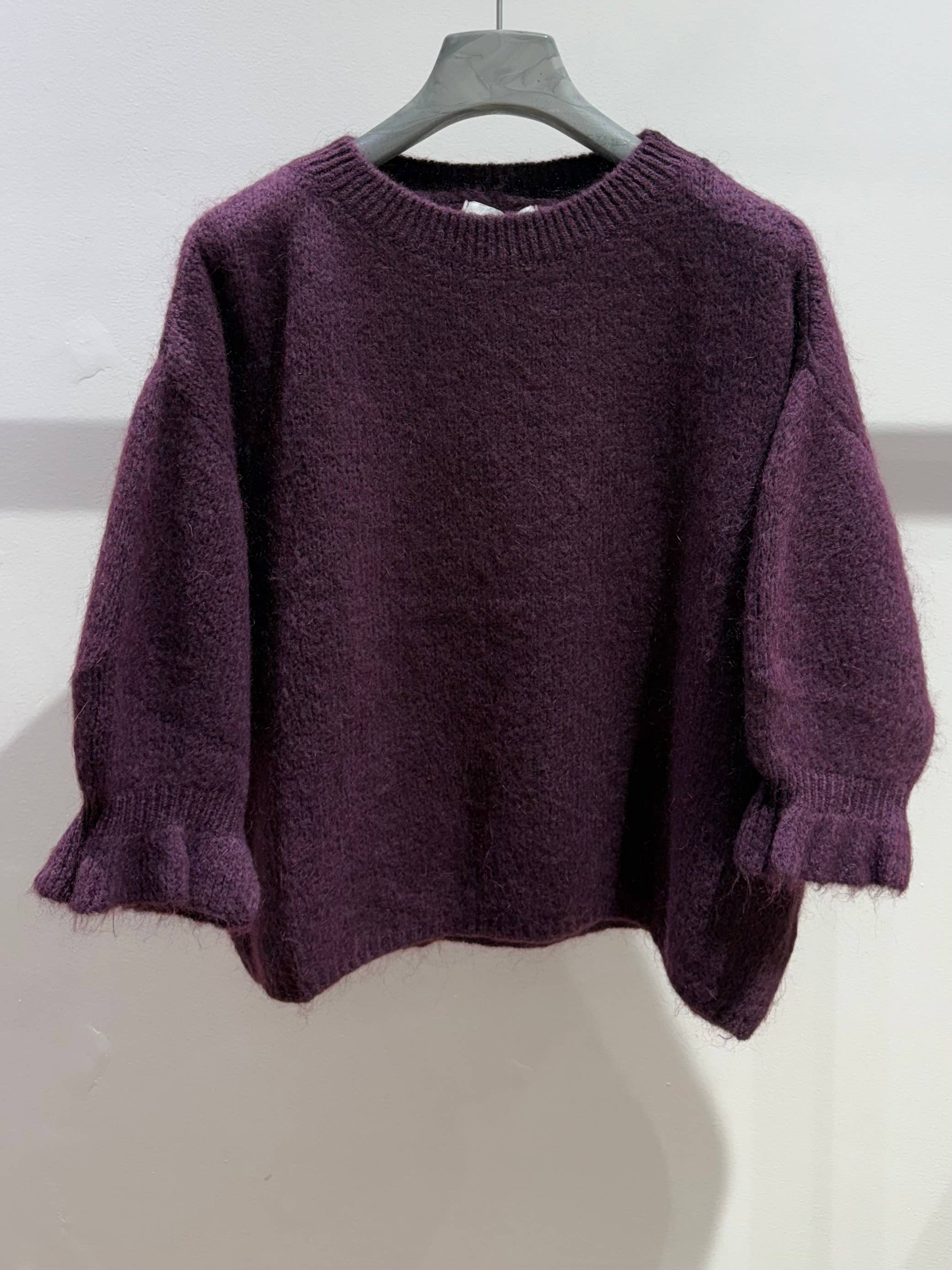 Pullover aus Kidmohair und Wolle 5255