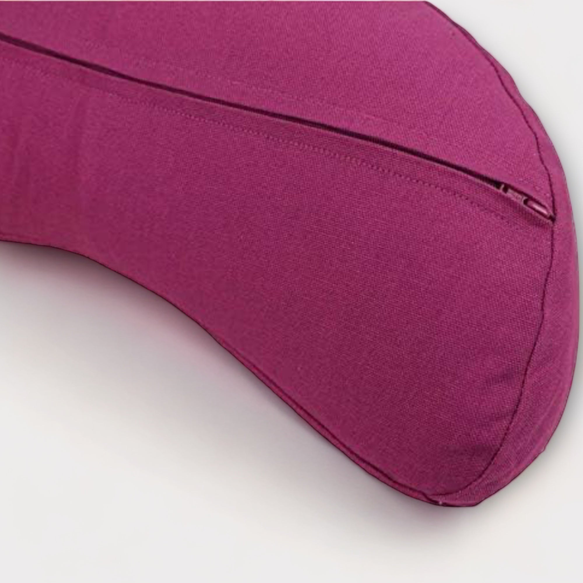 Halbmondkissen Meditationskissen H: 12 cm personalisierbar