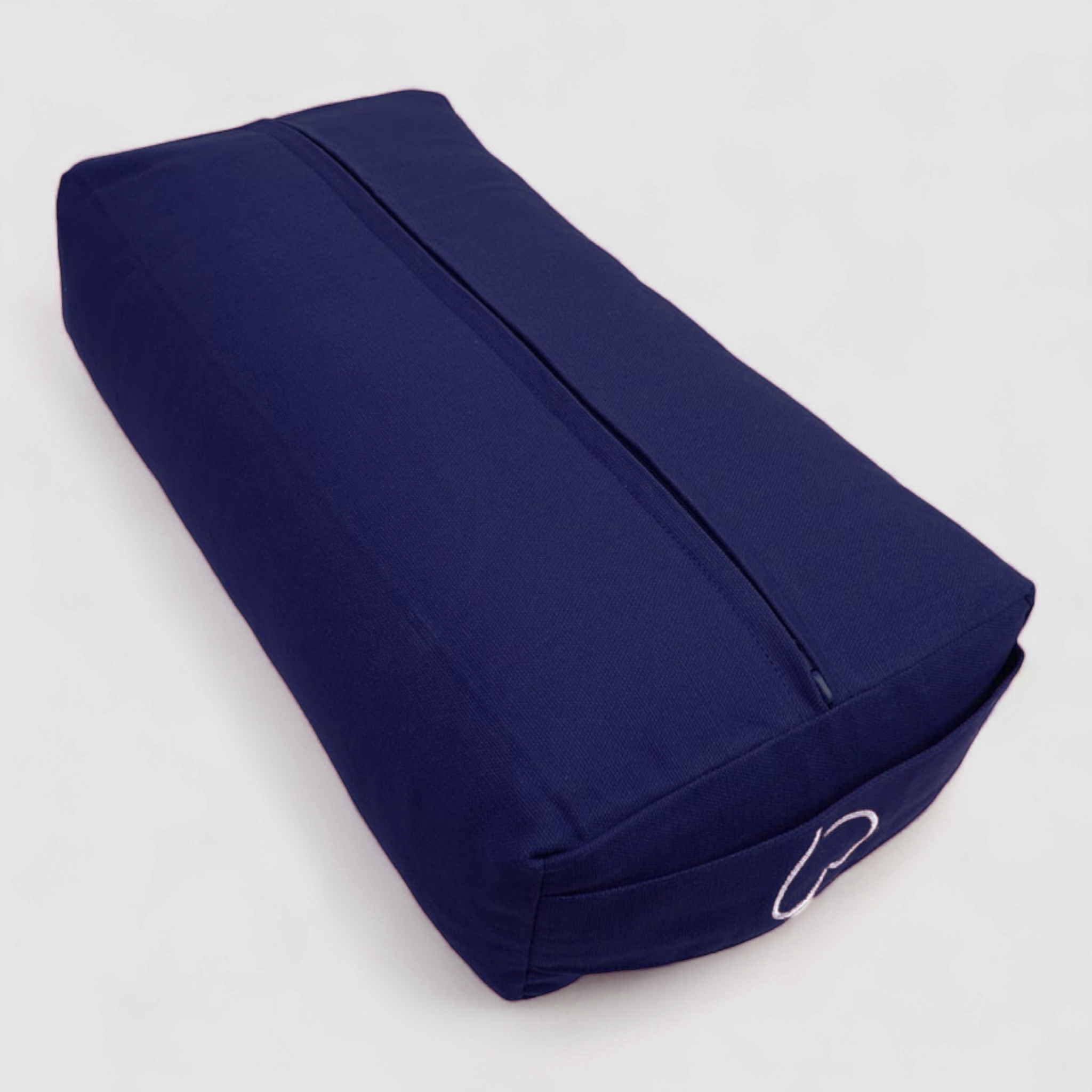 Rechteckiges Bolster Meditationskissen Blume des Lebens H: 10 cm