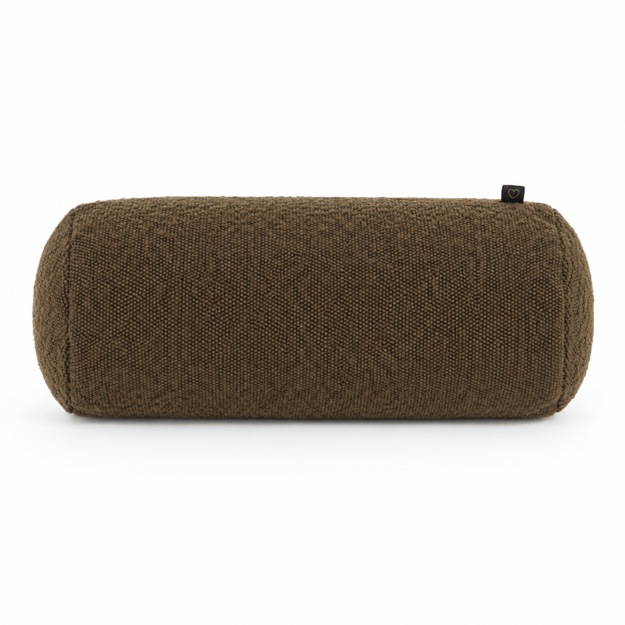 Yoga Bolster Bouclé mit Buchweizenschalen Meditationsrolle