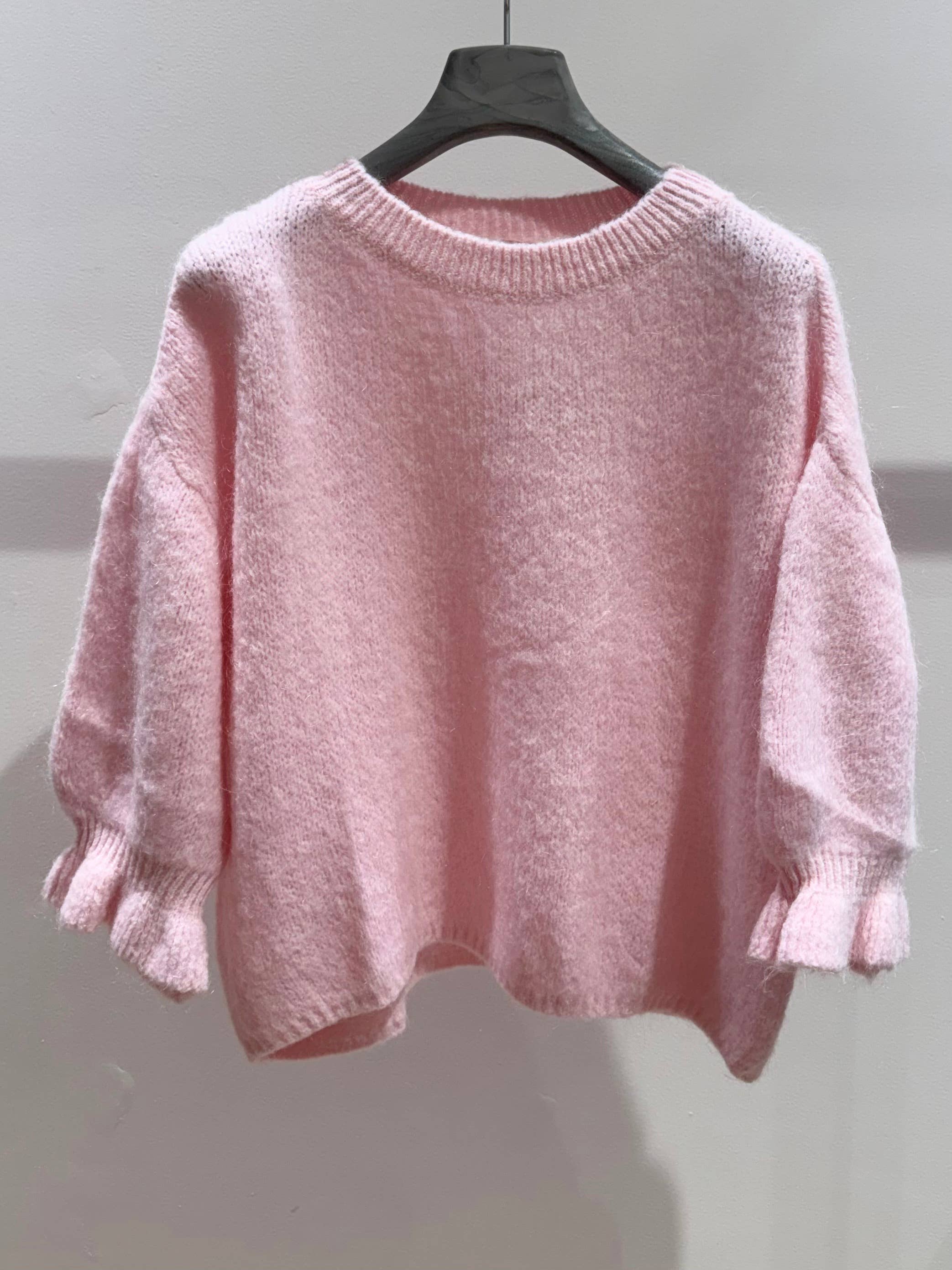Pullover aus Kidmohair und Wolle 5255