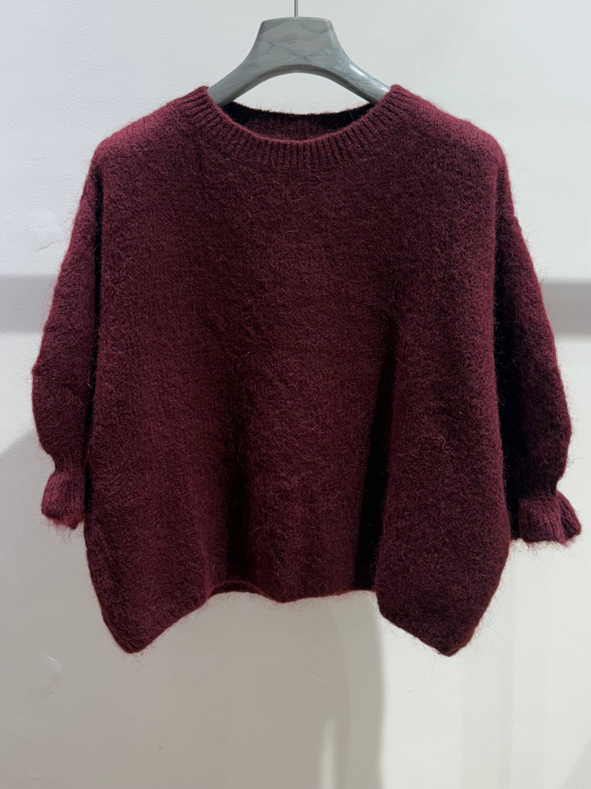 Pullover aus Kidmohair und Wolle 5255