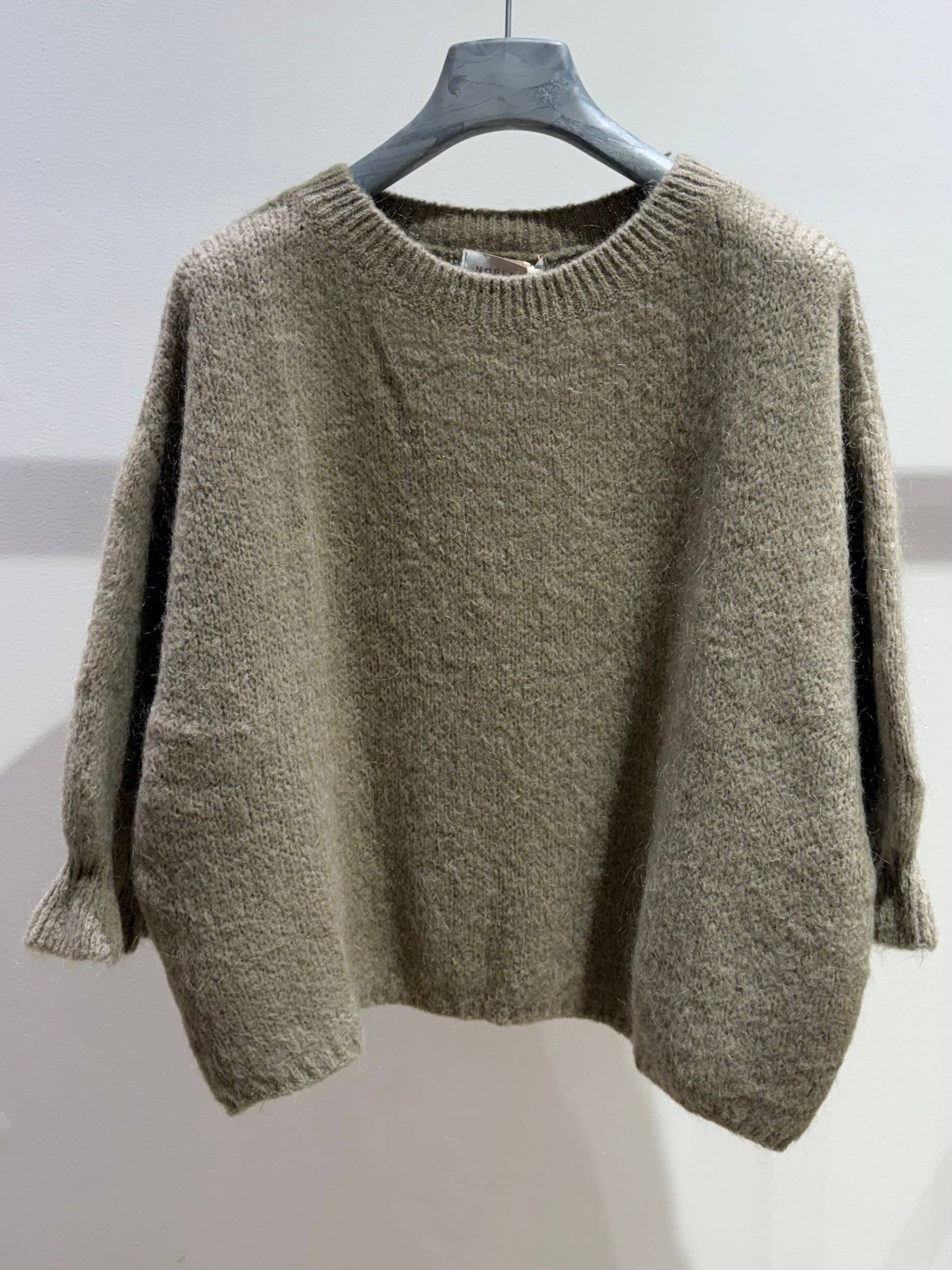 Pullover aus Kidmohair und Wolle 5255