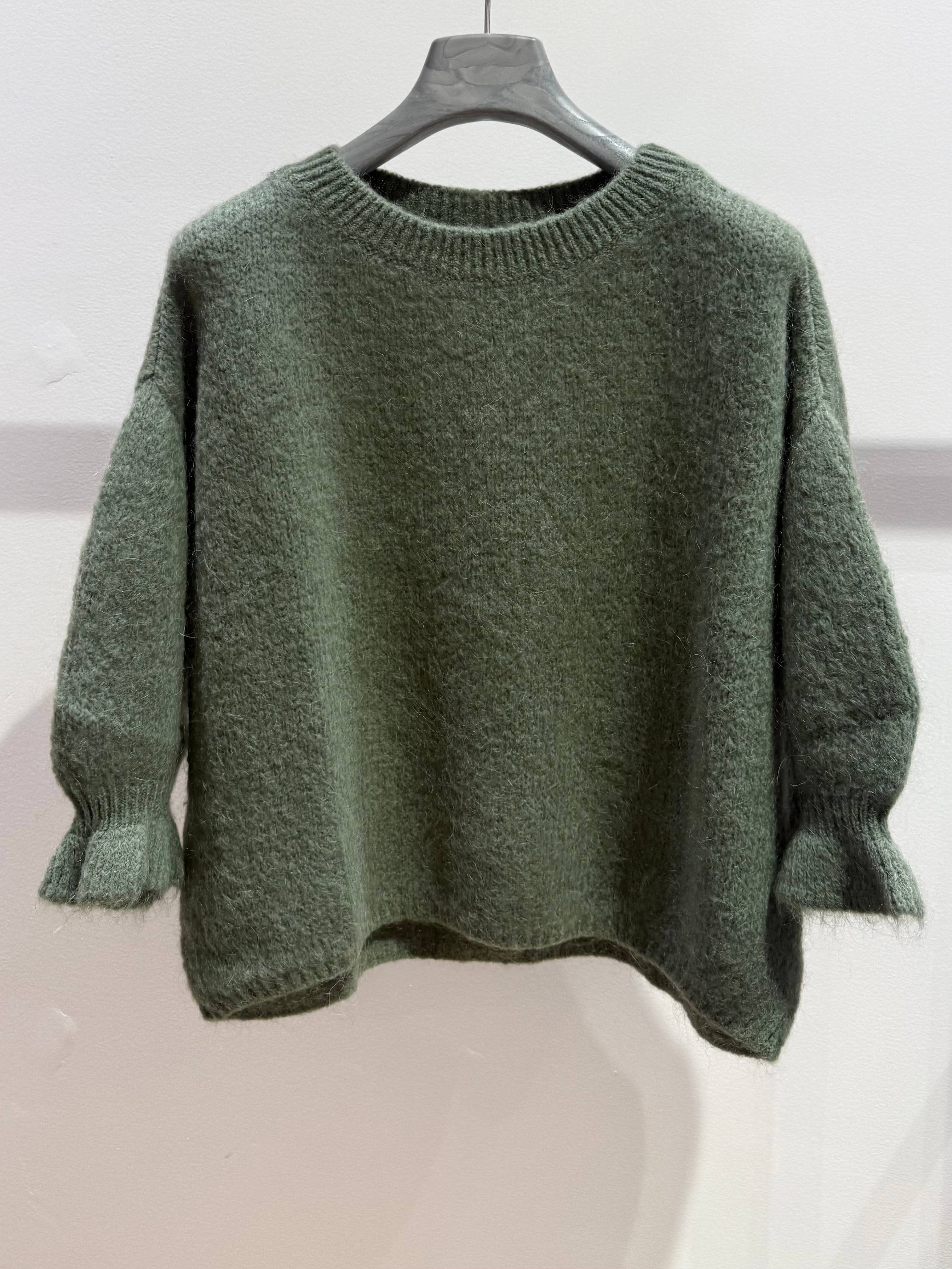 Pullover aus Kidmohair und Wolle 5255