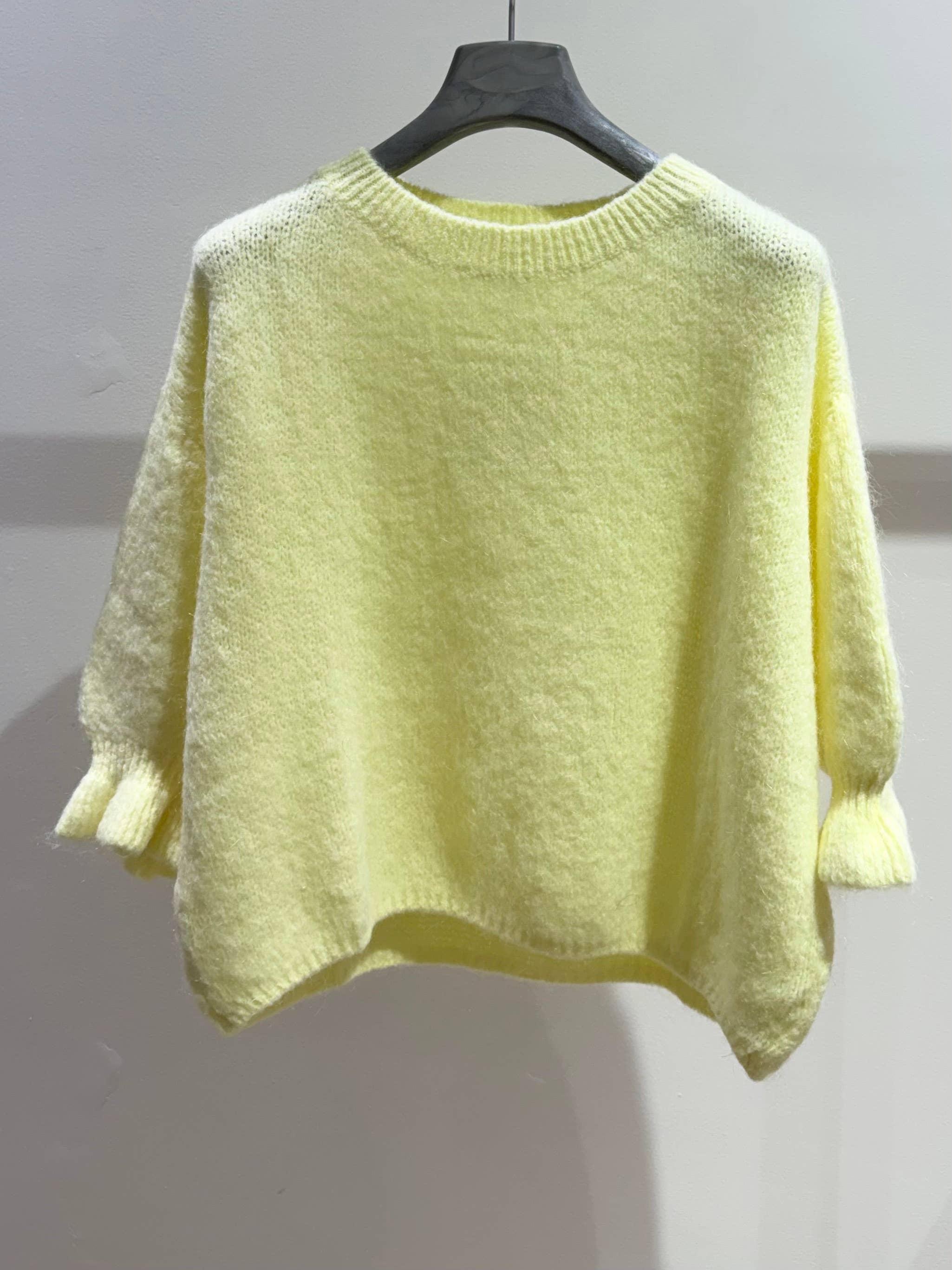 Pullover aus Kidmohair und Wolle 5255