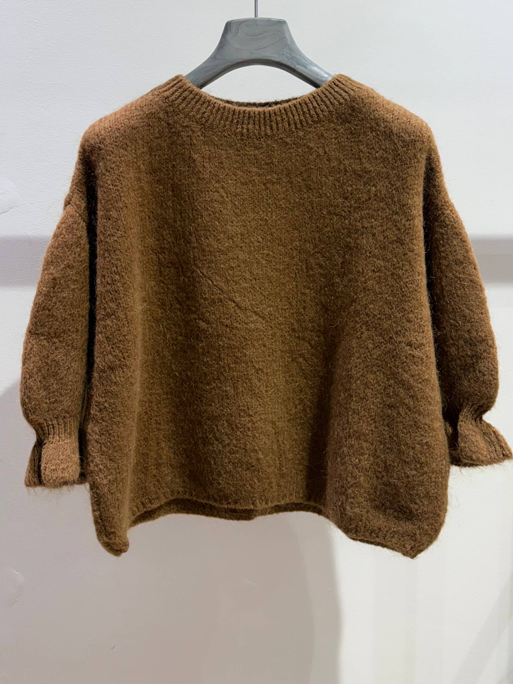 Pullover aus Kidmohair und Wolle 5255