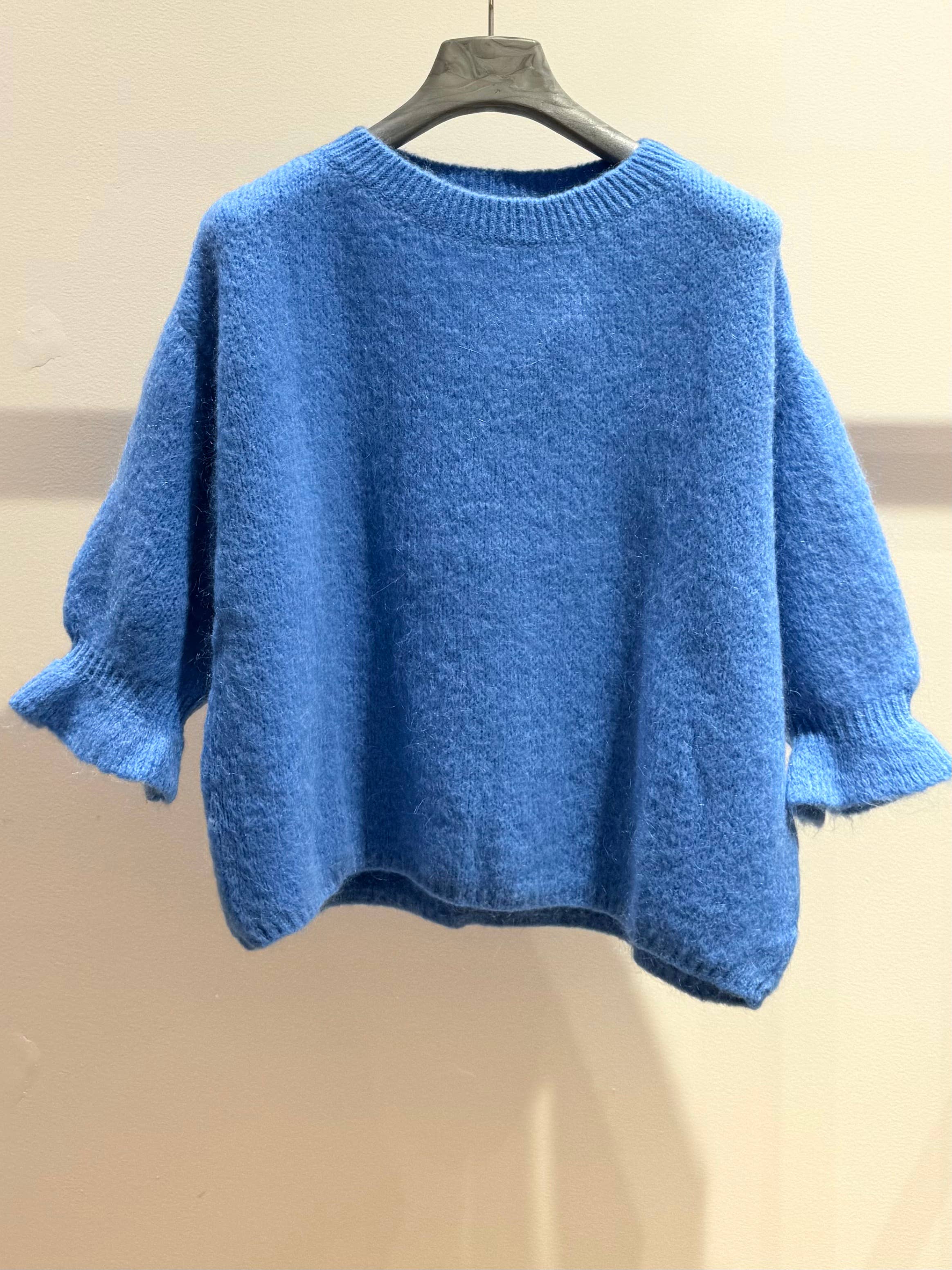 Pullover aus Kidmohair und Wolle 5255