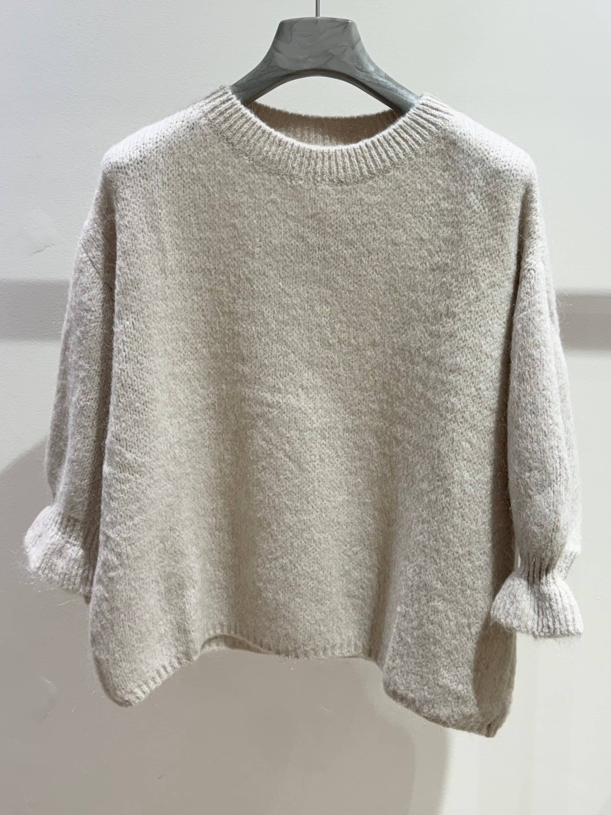 Pullover aus Kidmohair und Wolle 5255