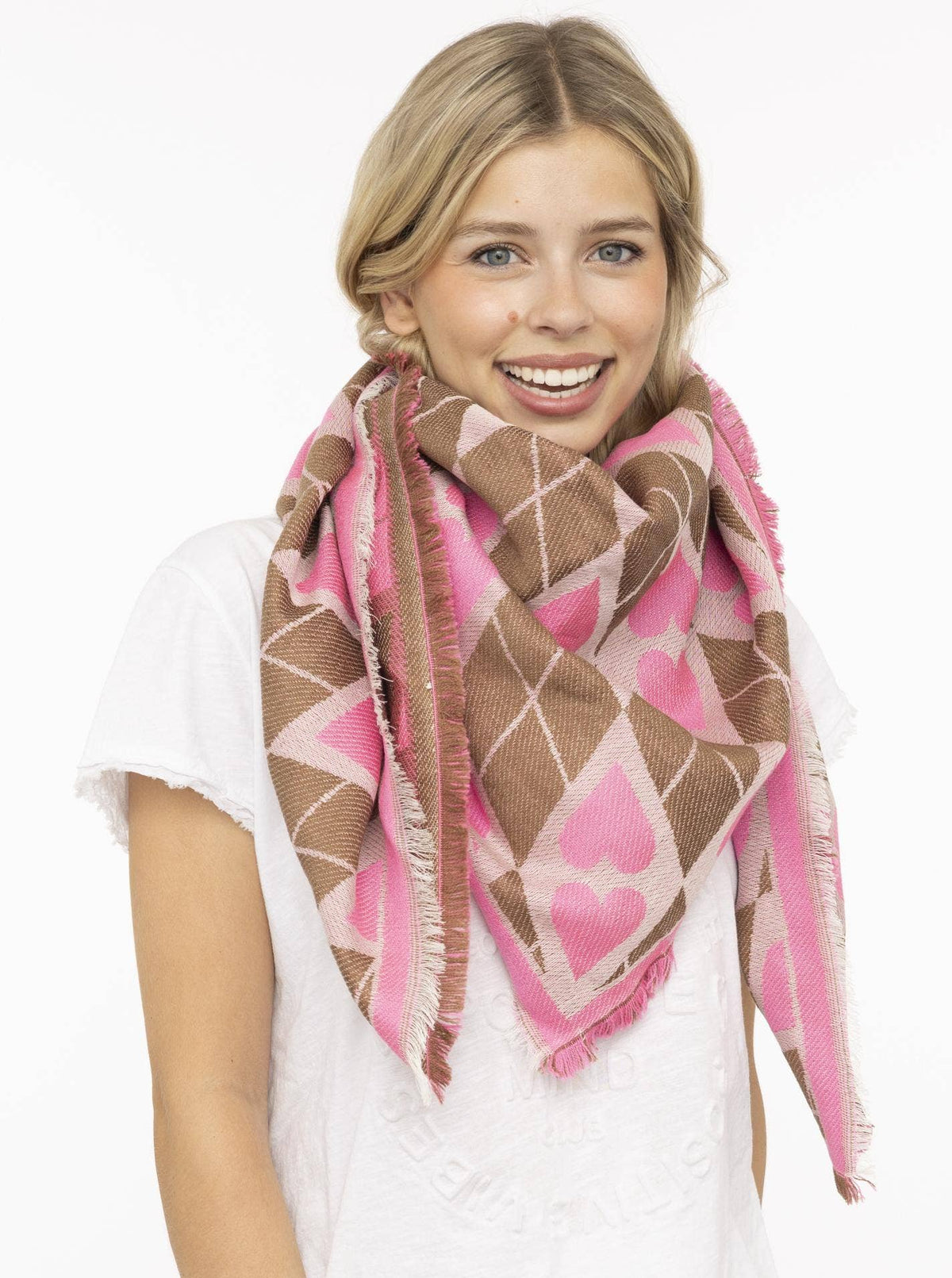 Viereck "Heart Plaid"